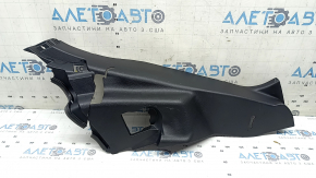 Toyota Rav4 19-25 black, hybrid, worn, lower right rear pillar trim