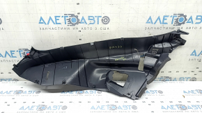 Toyota Rav4 19-25 black, hybrid, worn, lower right rear pillar trim
