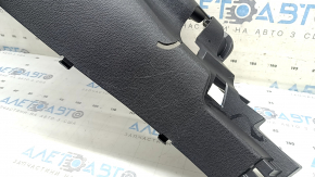 Toyota Rav4 19-25 black, hybrid, worn, lower right rear pillar trim