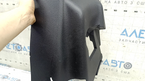 Toyota Rav4 19-25 black, hybrid, worn, lower right rear pillar trim