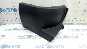 Rear left floor panel for Toyota Rav4 19-24 hybrid, black, scratches