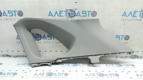 Upper right rear pillar trim for Toyota Rav4 19-24, gray, scratches, whitened plastic, needs cleaning