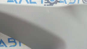 Upper right rear pillar trim for Toyota Rav4 19-24, gray, scratches, whitened plastic, needs cleaning