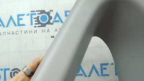 Upper right rear pillar trim for Toyota Rav4 19-24, gray, scratches, whitened plastic, needs cleaning