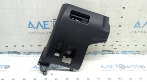 Driver's knee pad for a Toyota Rav4 19-25, black, without heated steering wheel, hybrid, scratches