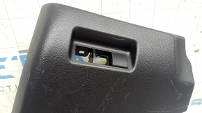 Driver's knee pad for a Toyota Rav4 19-25, black, without heated steering wheel, hybrid, scratches
