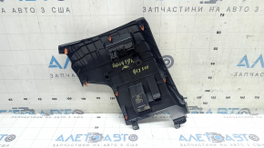 Driver's knee pad for a Toyota Rav4 19-25, black, without heated steering wheel, hybrid, scratches