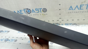 Rear center floor lining for Toyota Rav4 19-24 hybrid, black, plastic turned white