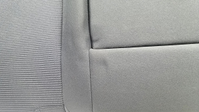 Right rear seat backrest for Toyota Rav4 19-25, black, hybrid, with belt, scratch on plastic