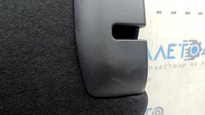 Right rear seat backrest for Toyota Rav4 19-25, black, hybrid, with belt, scratch on plastic