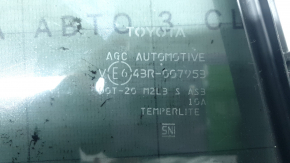 Door glass triangle rear left Toyota Rav4 19-