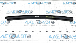 Door glass guide trim rear right BMW 7 G11 G12 16-22 black gloss