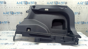 Right arch trim for Toyota Rav4 19-25, black, with lamp, scratches