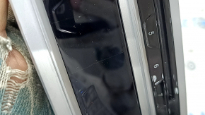 Climate control and radio control BMW 7 G11 G12 16-22 under the disk drive, gray knobs, scratches, peeling chrome, cracks in the screen, working