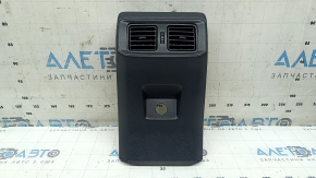 Toyota Rav4 19-24 center console trim with air vent for cigarette lighter, black, scratches