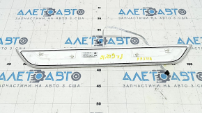 Outer front left door sill plate for BMW 7 Series G11 G12 16-22, chrome with backlight, M-Sport, dents, scratches