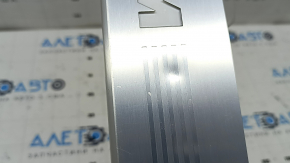 Outer front left door sill plate for BMW 7 Series G11 G12 16-22, chrome with backlight, M-Sport, dents, scratches