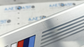 BMW 7 Series G11 G12 16-22 chrome door sill trim with backlight, M-Sport, dents, scratches