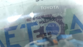 Toyota Rav4 19-25mm rear left triangle door glass tinted