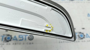 External rear left door sill trim for BMW 7 Series G11 G12 16-22, chrome with illumination, M-Sport