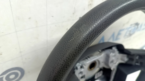 Naked steering wheel Toyota Rav4 19-24 rubber black, not heated, worn