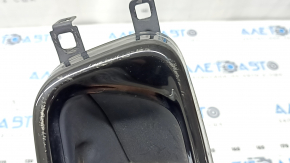 Right exhaust tip for BMW 7 Series G11 G12 16-19, black chrome, M-Sport