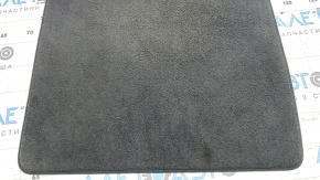 Front left floor mat for BMW 7 Series G12 16-22, black, dry cleanable