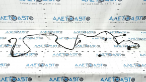 BMW 7 G11 G12 16-19 rear bumper wiring for parking sensors and PMA, broken connector, torn connectors