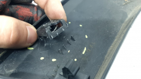 Rear left fender arch trim for Toyota Rav4 19-24, structure, on the door, broken fasteners