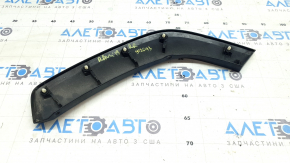 Rear right fender arch trim for Toyota Rav4 19-24, structure, on the door, scratches, whitened plastic