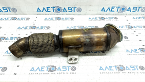 BMW 7 G11 G12 16-19 B58 exhaust pipe with catalytic converter