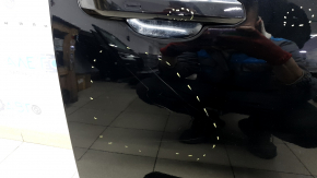 Front right door assembly for Audi Q5 80A 18-24 keyless, black LY9T, butt