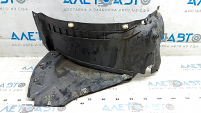Front right fender liner, front part of Audi A4 B9 17-25, cracked
