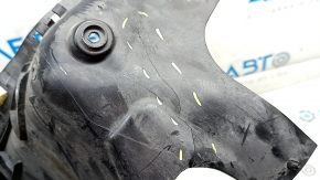 Front right fender liner, front part of Audi A4 B9 17-25, cracked