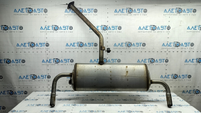Rear muffler with barrel for Toyota Rav4 19-25 hybrid, Japan built, dented