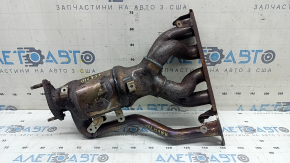 Rusty exhaust manifold with catalytic converter for Toyota Rav4 19-21 hybrid