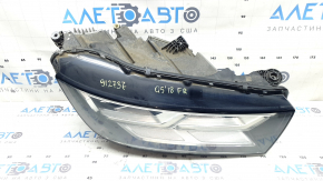 Right front headlight assembly for Audi Q5 80A 18-20 LED, polished