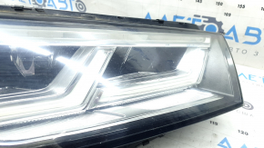 Right front headlight assembly for Audi Q5 80A 18-20 LED, polished