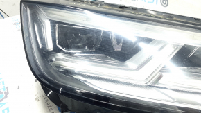 Right front headlight assembly for Audi Q5 80A 18-20 LED, polished
