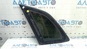 Rear right window with blind glass for Audi Q5 80A 18-22 with chrome molding, seal defect