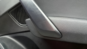 Door trim panel, front right, Audi Q5 80A 18-20, black, with wood insert, black armrest, Bang & Olufsen, with handle and overlays, scratches