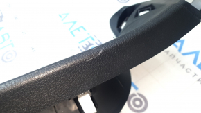 Upper tailgate trim for Audi Q5 80A 18-24 black, scratched