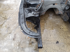 Front right quarter panel for BMW 7 G11 G12 16-22 on the body, black, bumps on the threshold