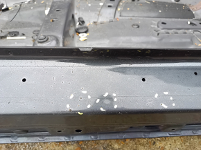 Front right quarter panel for BMW 7 G11 G12 16-22 on the body, black, bumps on the threshold
