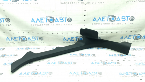 Audi Q5 80A 18-24 black, scratched inner rear right door sill trim