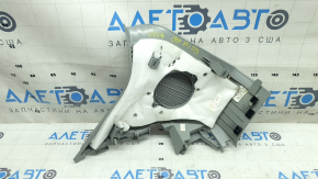 Right rear pillar trim behind the window, Audi Q5 80A 18-24, gray, under the speaker, scratches