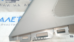 Rear pillar trim behind the left window, Audi Q5 80A 18-24, gray, under the speaker, scratches, needs cleaning