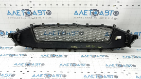 Radiator grille assembly with frame for Ford Fusion mk5 19-20 chrome, titanium, scratches