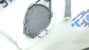 Right front pillar trim for Audi Q5 80A 18-24, gray, under tweeters, needs cleaning, broken mount, crack in mount