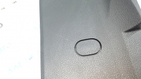 Left side center console trim for Audi Q5 80A 18-24, black, with plug, scratches